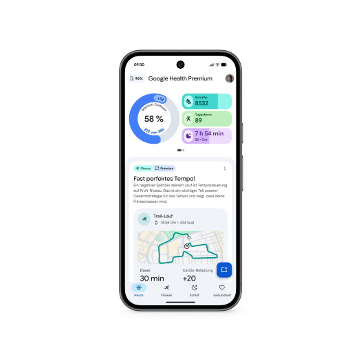 Artwork von Google Health App (Bild: Google)